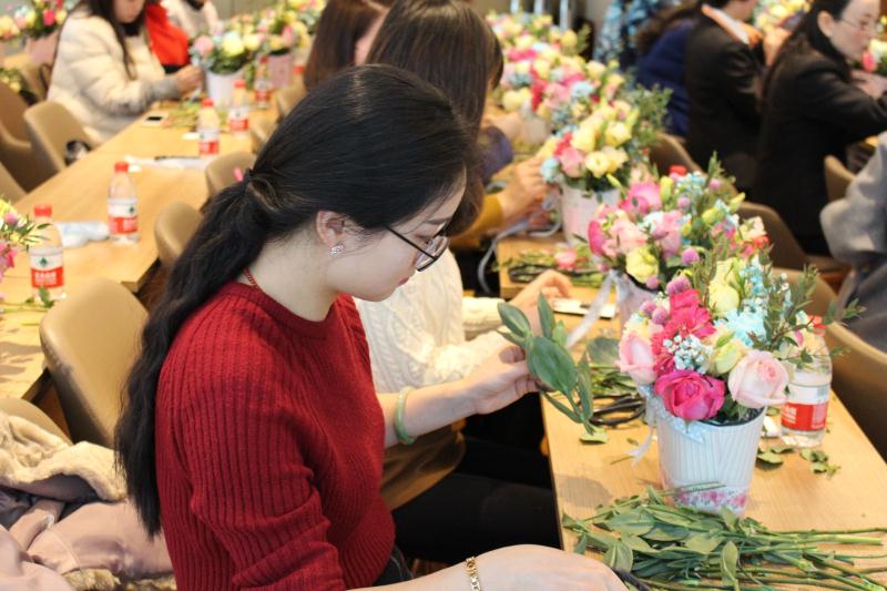 春回大地，美麗綻放 | 宜興市文廣新局3.8花藝課堂